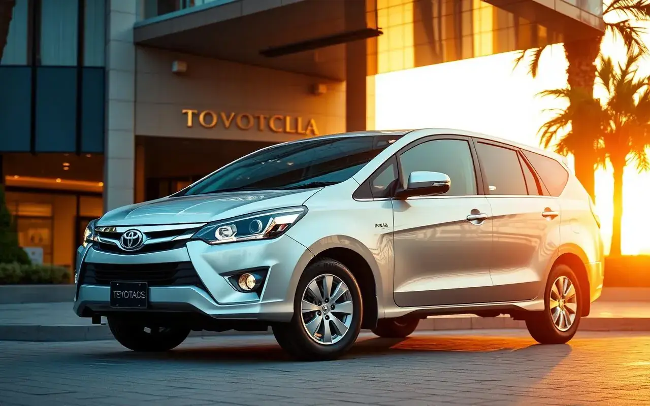Toyota Innova SUV chauffeur-driven cab for hire in Hyderabad